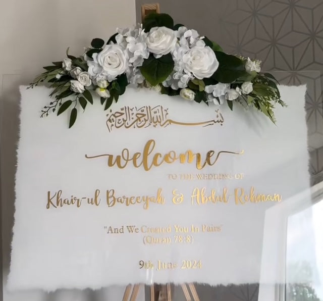 Acrylic Entryway Display