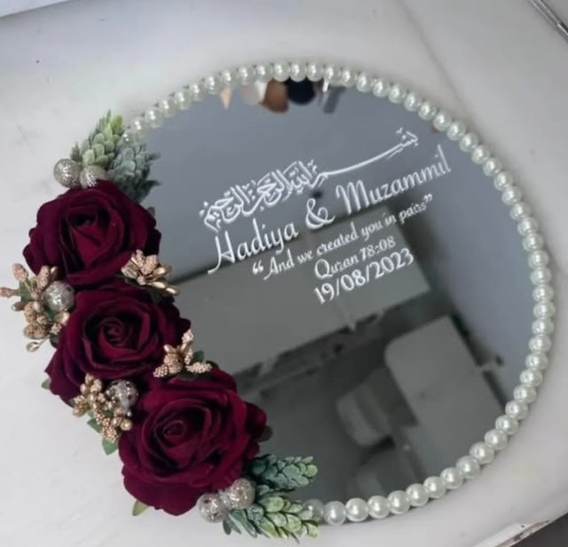 Personalized Wedding Rings Tray