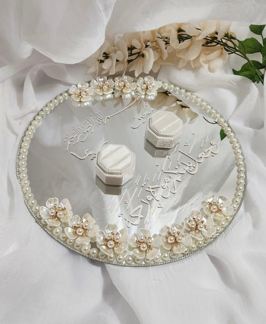 Personalized Wedding Rings Tray