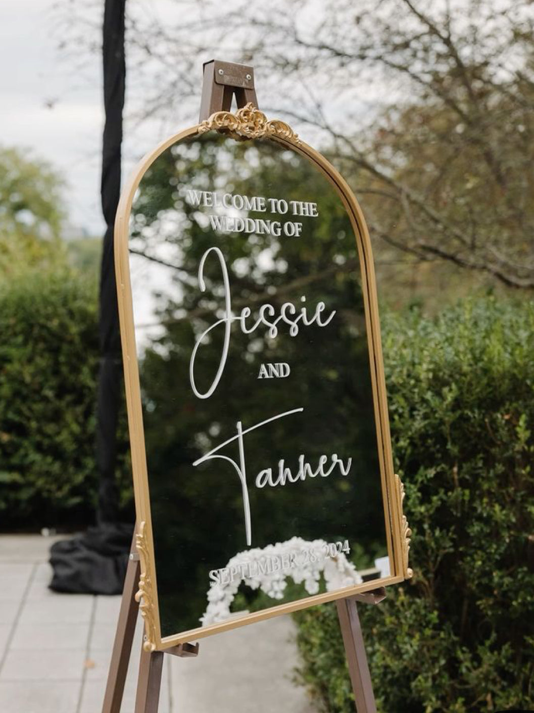 Wedding Entryway Mirror
